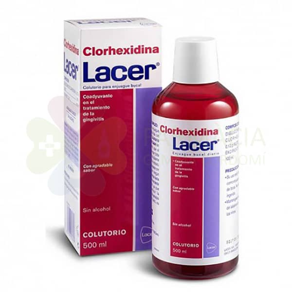 LACER COLUTORIO CLORHEHIDINA 0,2% ENVASE 500ML