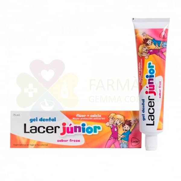 LACER JUNIOR GEL DENTAL 75ML SABOR FRESA