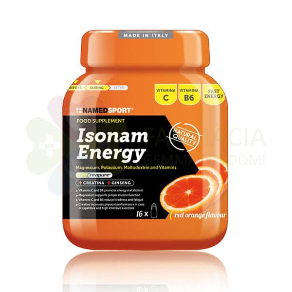 ISONAM ENERGY NARANJA 480G