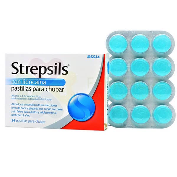 STREPSILS CON LIDOCAINA Prospecto